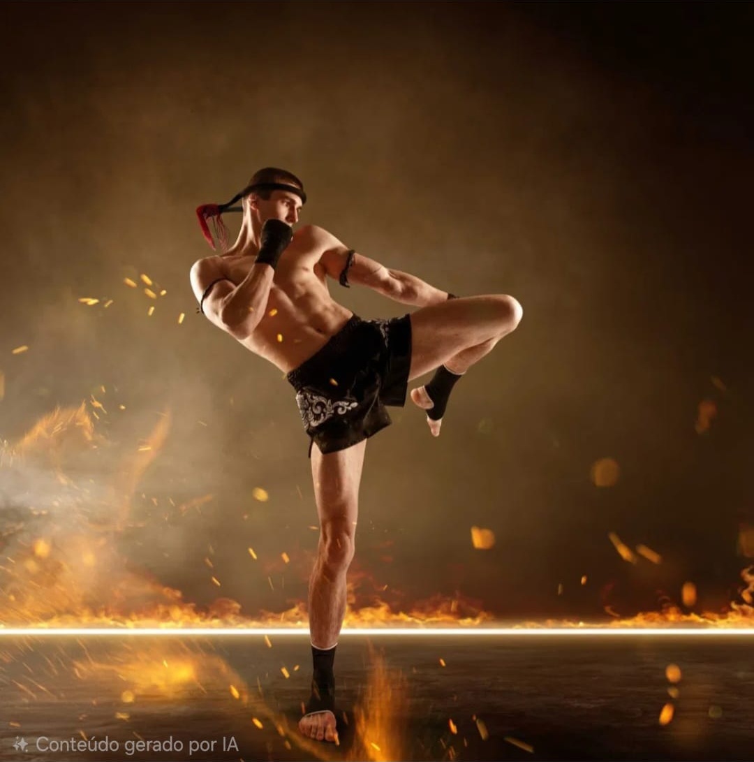 Lutador Muay Thai