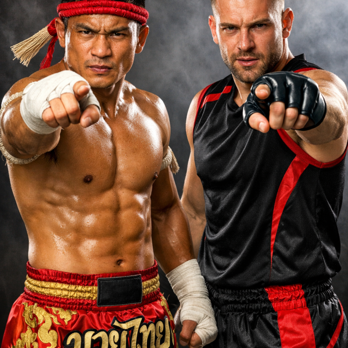 Quando optar pelo Muay Thai ou pelo Kickboxing?